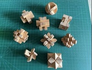 魯班鎖 Burr puzzle  x9 益智玩具