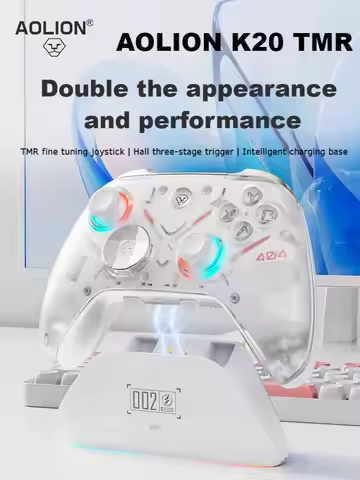AOLION K20 TMR joystick game controller for Switch 2/1Steam Android iOS Phone Hall Effect Joystick c