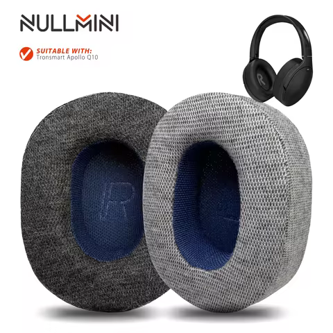Nullmini Earpads Suitable for Tronsmart Apollo Q10 Headphones Replacement Ear Cushion Pads Headband