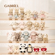 [Pendant Collection] Gabriel Gabriel Rabbit Plush Doll Keychain School Bag Pendant Birthday Gift UIJ