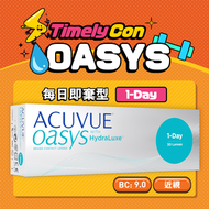 ACUVUE - Oasys 1-Day 每日即棄隱形眼鏡 (BC 9.0) 30P-1.00