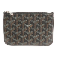 GOYARD 塗層帆布Pouch銀扣手拿包