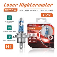 Osram Night Breaker Laser Car Headlight Nightbreaker 60/55W Car Halogen Bulb H1H3H4H7H8H11HB3HB4 NBL