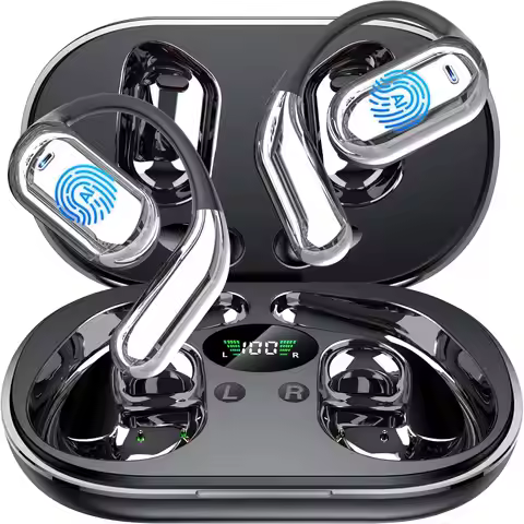 AI Translator Earbuds Real-Time, 3-in-1 Ultra Open Ear Bluetooth Headphone Translator 144 Languages 
