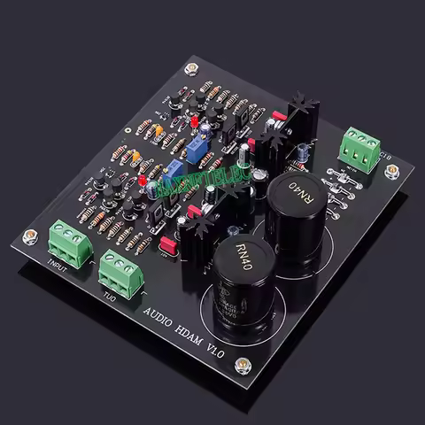 HIFI Pure Pre-amplifier Preamplifier Board HDAM Class A Preamp Circuit For Home Audio Power Amplifie
