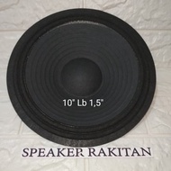 Daun speaker 10 inch Lubang 1.5 inch plus Dus cup. 2pcs Berkualitas