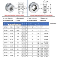 Teeth 60 2Gt Idler Timing Pulley Light Hole 5/6/8/10/12/15 Groove Width 7 11mm Gt2
