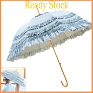 royal Ladies Lace Parasol Umbrella Princess Lace Umbrella for Cosplay Photography