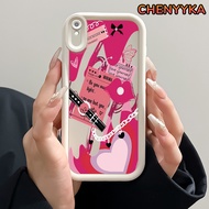 CHENYYKA Casing Hp Untuk Xiaomi Redmi 9A Redmi 9i Redmi 9T Redmi 9 Power Case Casing Cinta Kasing Ke