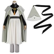 【TI hot】 HOLOUN Witch Hat Atelier Anime Qifrey Cosplay Costume Convention Halloween Christmas Party