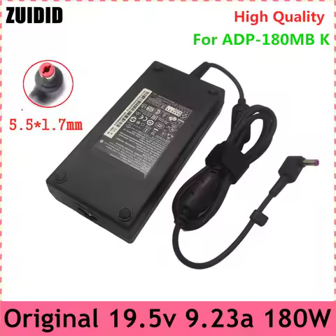 19.5V 9.23A 180W AC Adapter Gaming Laptop Charger For Acer Predator Helios 300 G3-571-73H3 G3-572-76