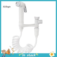 SLS_ Seat Toilet Flushing Sanitary Device Bidet Spray Head Sprayer Hose Cleaning Kit