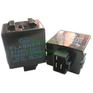 Flasher 81980-1310 / 066500-0860 24V Kaki 3