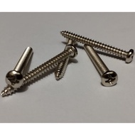 Per piece Aluminum Screw PD 8 x 1 1 1/ 4 inch Aluminum Tapping Screw Round Head M8 x Length 32 mm 3.