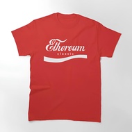 T-shirt Ethereum Classic Cola Unisex Cotton Combed t-shirt Distro Clothing