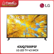 LG 4K UHD Smart TV Led 43 Inch 43UQ7500PSF