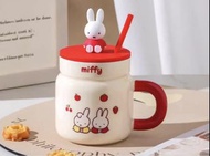 Miffy 陶瓷杯連蓋 cup
