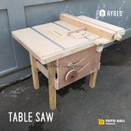 Table Saw rakitan dari Circular Saw bisa miring 45 derajat Knockdown