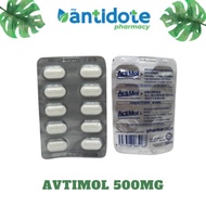 PHARMANIAGA ACTIMOL PARACETAMOL 500MG 10'S