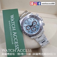<新卡><2020年保用證><齊吊牌> 116506 鉑金 中東冰藍面 Rolex Daytona ( 116506 116508 116509 116505 地通拿）勞力士