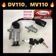 Demak DV110 MV110 DV 110 MV 110 DV-110 MV-110 Ignition Main Switch Full Set Mainswitch Switch Suis K