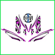 ☩ ❖ BURGMAN STREET 125  BURGMAN EX 125 STICKER DECALS SET