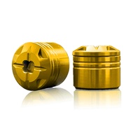 น็อตอุดรูกระจก 1คู่  HONDA GIORNO125 ใส่ได้ทั้ง ABS / CBS อุดกระจก จีออโน่ ของแต่ง มีเกลียวยึดแน่น