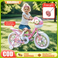 Bike for Kids Girl Kids bike for 2-12 Years Bicycle for Kids with Front Basket