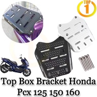 Top Box Bracket Alloy For Honda PCX 150 PCX 160 High Quality Motorcycle Accessories