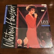 Whitney Houston Laser Disc live in concert not CD Vinyl