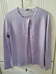 Anne Klein Purple knit 淺紫針織外套