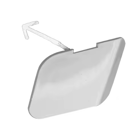 71104TF0900 Car Auto Front Bumper Tow Hook Eye Cover Cap Silver Plastic Fit for Honda Fit Jazz GE6 G