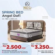 NEO - SPRINGBED ANGEL DAFI MATTRAS KASUR SPRINGBED 180X200 160X200