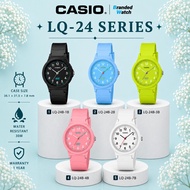 CASIO LQ-24 LQ-24B Series Kids Casio Woman Watch Quartz Colorful Rainbow Color Watch Casio Kids LQ-2