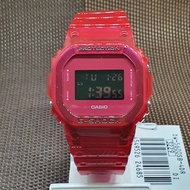 Casio G-Shock DW-5600SB-4D Red Semi-Transparent Color Digital Men's Watch