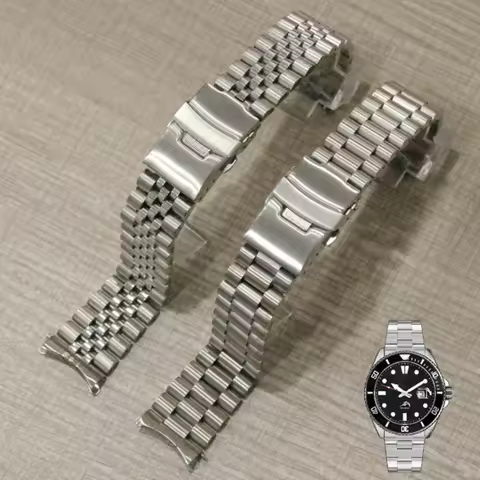 Diving Steel Metal Strap For Casio Duro Mdv107-1A MDV106-1A Watch Wristband stainless steel Watchban