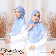hijabwanitacantik - instan baiti berry | hijab instan - blue