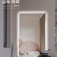 Wall Mirror Toilet Storage Cabinet Bathroom Mirror Cabinet Storage Vertical Washstand Luminous Mirror with Light Anti-Fog Smart Strong and Durable  21 dian