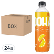 OOHA 氣泡飲 檸檬蜂蜜口味  500ml  24瓶