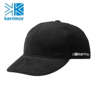 Karrimor corduroy cap中性燈芯絨帽/ 純黑