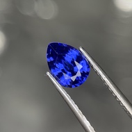 1.5 Ctw Lab Grown Blue Sapphire (Czochralski) Pear Shape 8 x 6 (mm)