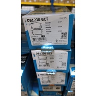 BENDIX GCT  BRAKE PAD rear H/CIVIC SNA FD1/FD7 1.8 06-12,SM4/CB3  90-93,JAZZ GD db1230