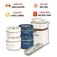 Thermal lunch box, Japanese style stainless steel camen thermos lunch box