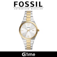 [Official Warranty] Fossil ES5259Women's Stainless Steel Watch 38mm Water Resistant Watch Jam Tangan