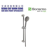 SORENTO SRTSS8730 Bathroom Sliding Bar Shower Set c/w 3 Functions Hand Shower & 1.5m Flexible Hose