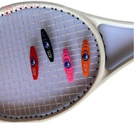 [READY STOCK] Tennis Vibration Dampeners, Shockproof Anti-vibration Tennis Shock Absorber, Strings Dampers ATP Logo Silicone Black Tennis Racket Damper Racquet Sports