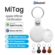 MiLi MITag Item Finder Luggage Key Pet Bag Tracker Portable Bluetooth Tracker With Leather Key Ring 