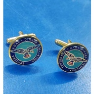 Cufflink TUDM no 3 cufflink one pairs best quality  (2in1)