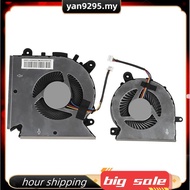 CPU+GPU Cooling Fan Replacement for  GF65 GF65 Thin PABD08008SH N413, PAAD06015SL N433 Dual Fans