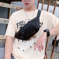 Men Waist Bag Large Capacity Sports Bag Multifunctional Crossbody Bag[JD]